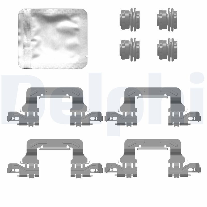 Accessoireset, schijfremblok Delphi Diesel LX0778