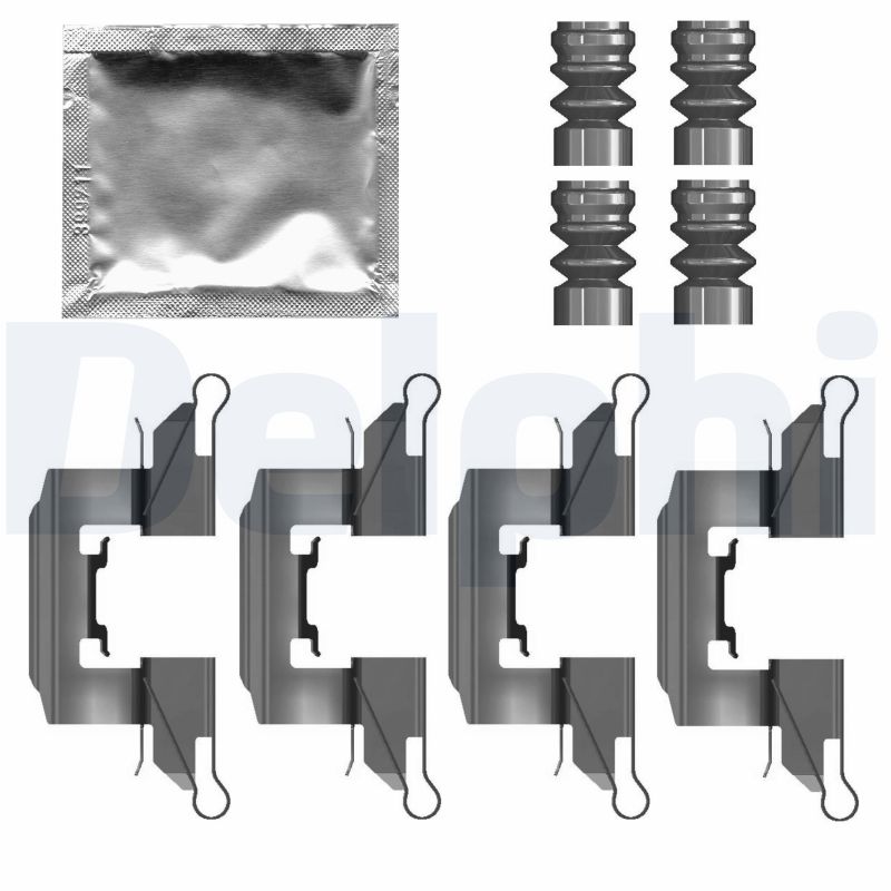 Accessoireset, schijfremblok Delphi Diesel LX0791