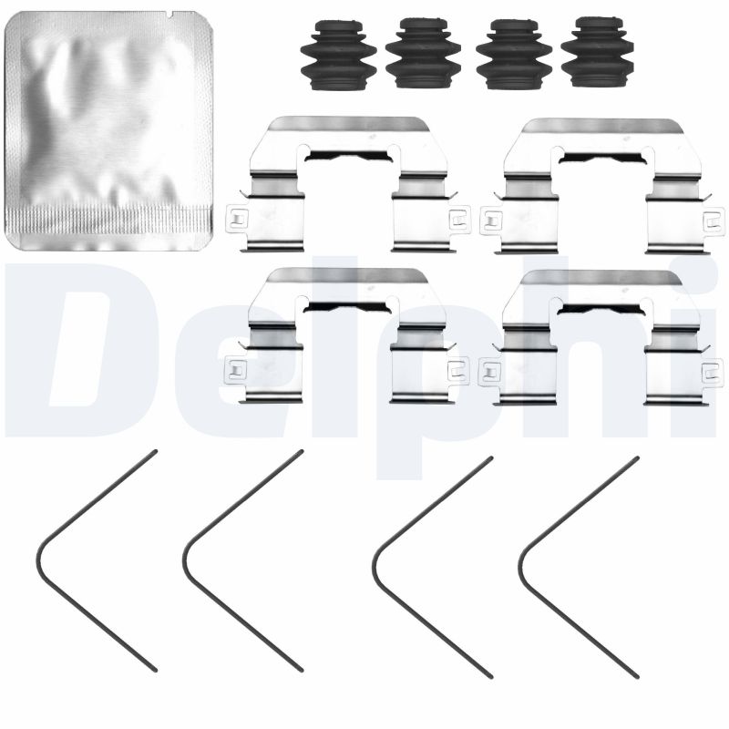 Accessoireset, schijfremblok Delphi Diesel LX0827
