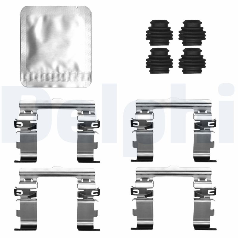Accessoireset, schijfremblok Delphi Diesel LX0828