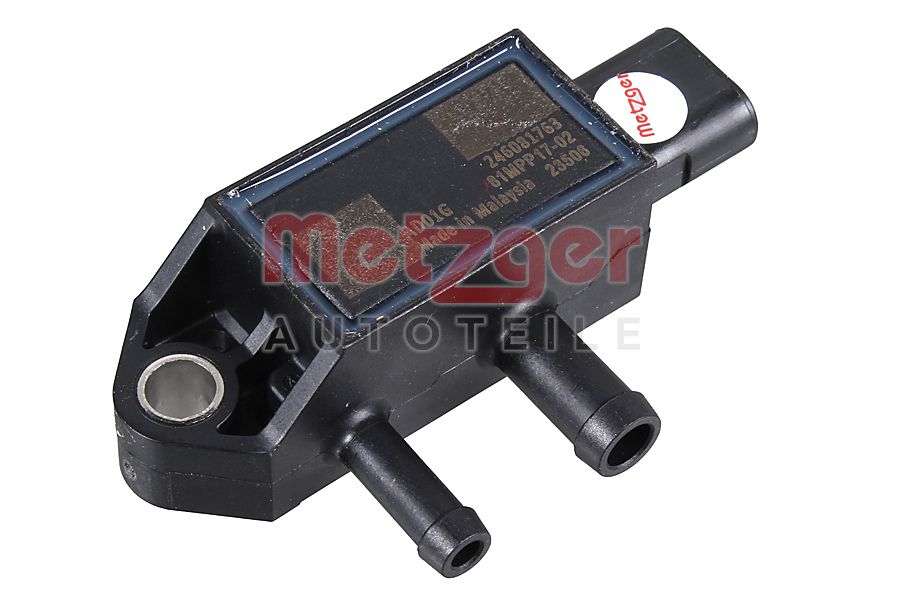 Sensor, uitlaatgasdruk Metzger 0906514