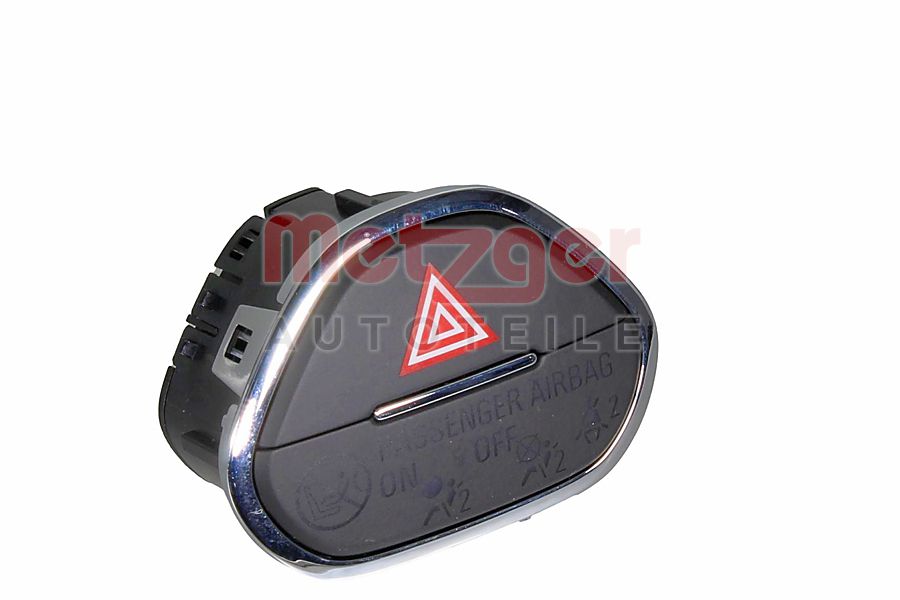 Waarschuwingsknipperlamp schakelaar Metzger 09161246