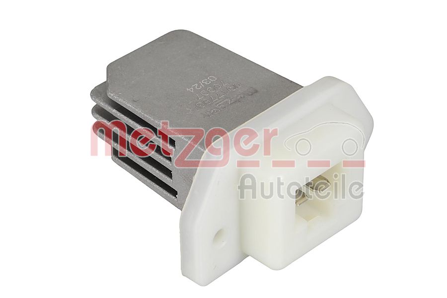 Weerstand, interieurventilator Metzger 0917783