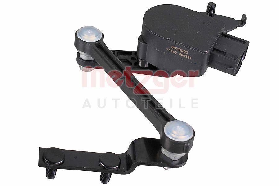 sensor, stelelement koplamphoogteregeling Metzger 0970003