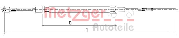 Handremkabel Metzger 10.4135