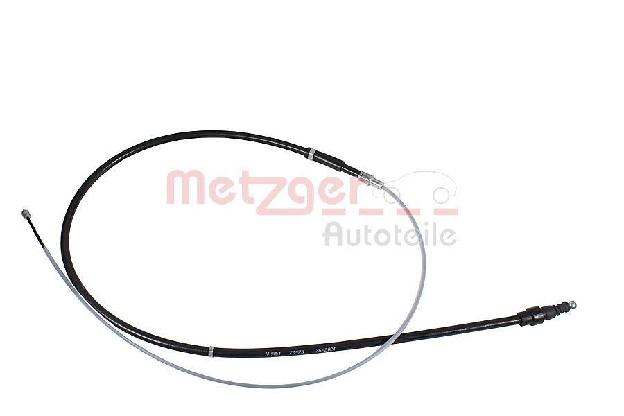 Trekkabel, parkeerrem Metzger 10.9051