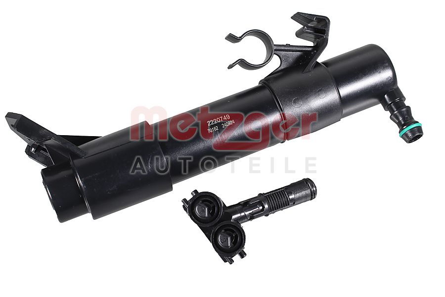 Sproeikop reinigingsvloeistof, koplampreiniging Metzger 2220749