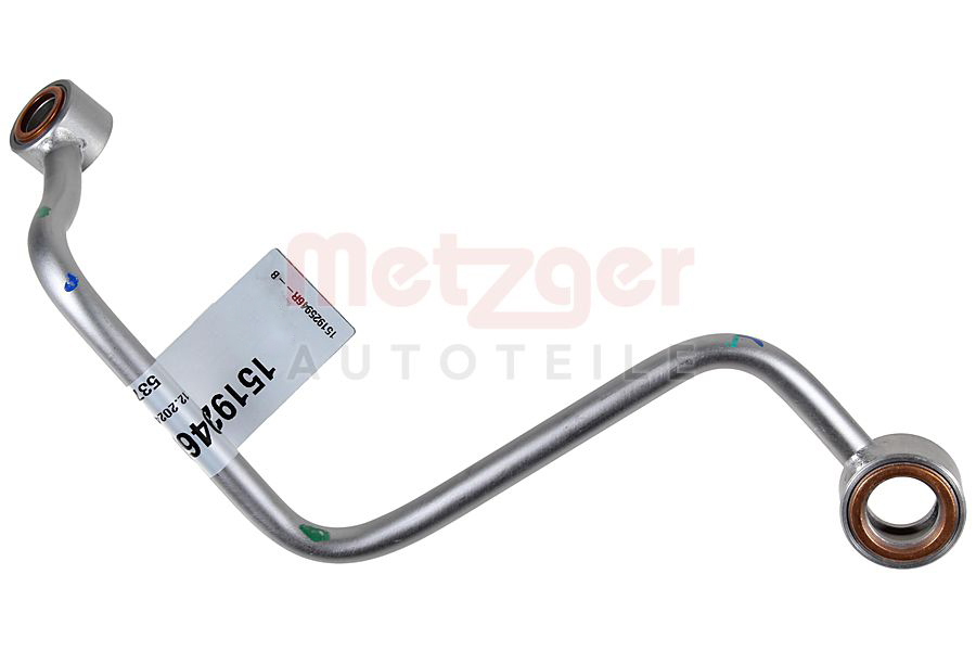 Olieleiding, turbolader Metzger 2361231
