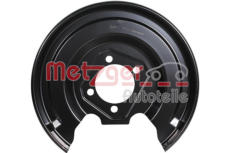 Dekplaat, remschijf Metzger 6115587