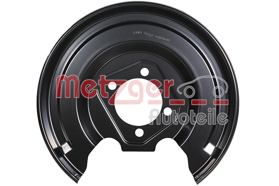 Dekplaat, remschijf Metzger 6115588