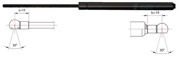 Gasveer, kofferruimte Metzger 2110035