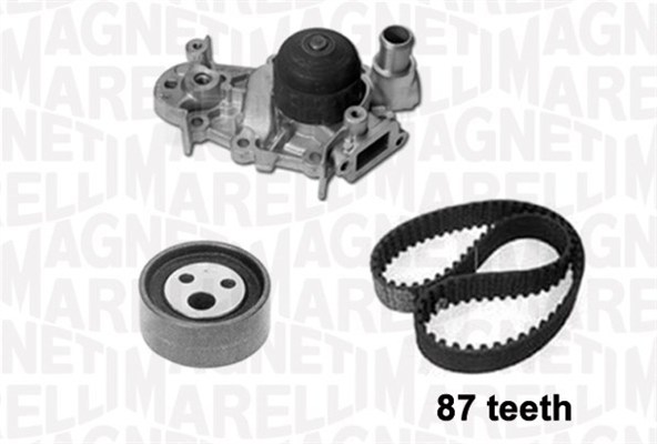 Distributieriem kit inclusief waterpomp Magneti Marelli 341401470001