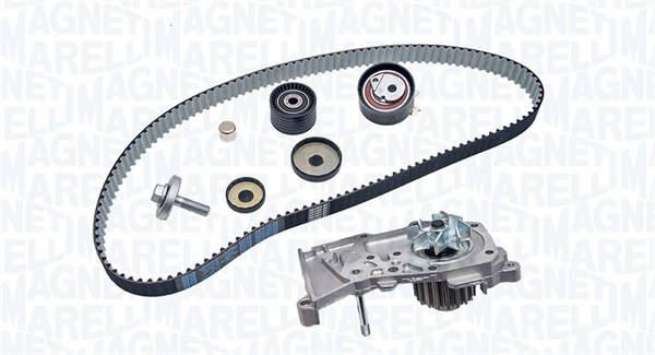 Distributieriem kit inclusief waterpomp Magneti Marelli 341404570001