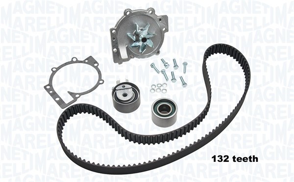 Distributieriem kit inclusief waterpomp Magneti Marelli 341404980001