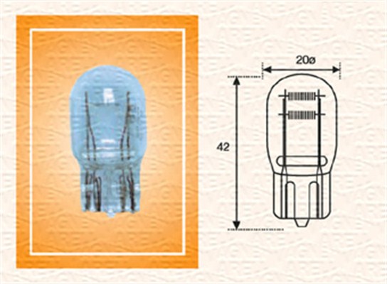 Gloeilamp, instrumentenverlichting Magneti Marelli 002052400000