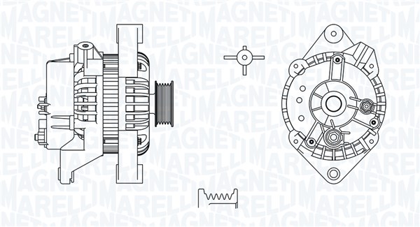 Dynamo / Alternator Magneti Marelli 063731581010