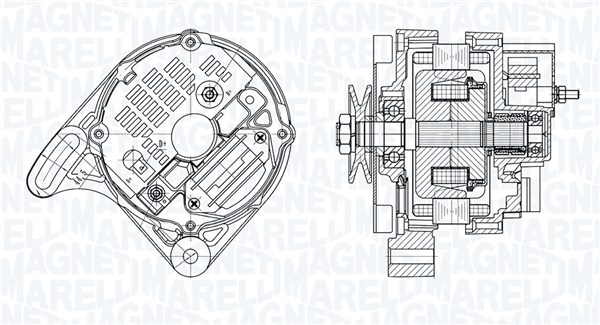 Alternator/Dynamo Magneti Marelli 063730572010