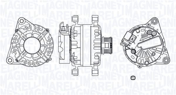 Dynamo / Alternator Magneti Marelli 063730846010