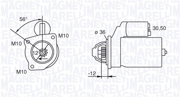 Starter Magneti Marelli 063280090010