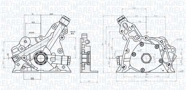Oliepomp Magneti Marelli 351516000024