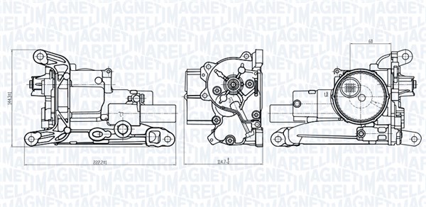 Oliepomp Magneti Marelli 351516000047