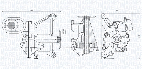 Oliepomp Magneti Marelli 351516000051