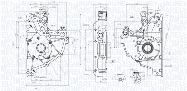 Oliepomp Magneti Marelli 351516000078
