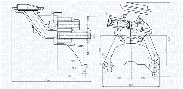 Oliepomp Magneti Marelli 351516000096