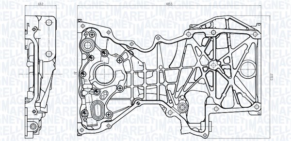 Oliepomp Magneti Marelli 351516000108