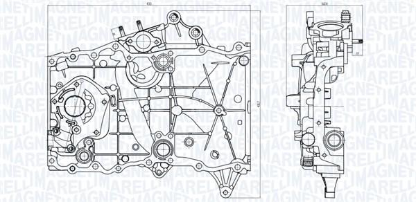 Oliepomp Magneti Marelli 351516000120