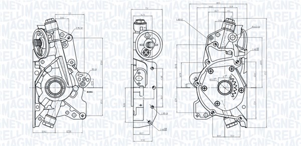 Oliepomp Magneti Marelli 351516000134