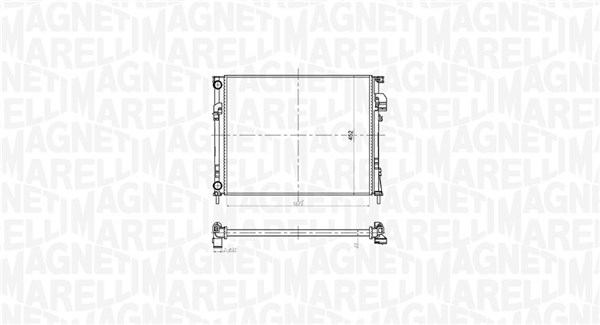 Radiateur Magneti Marelli 350213181600
