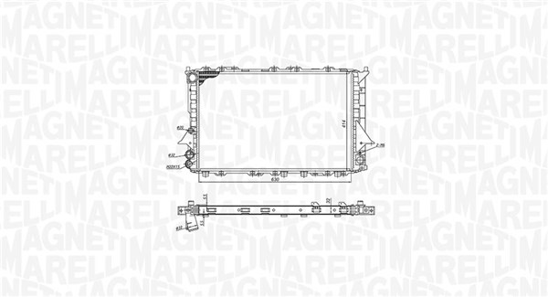 Radiateur Magneti Marelli 350213189900