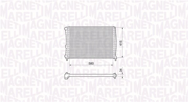 Radiateur Magneti Marelli 350213194000