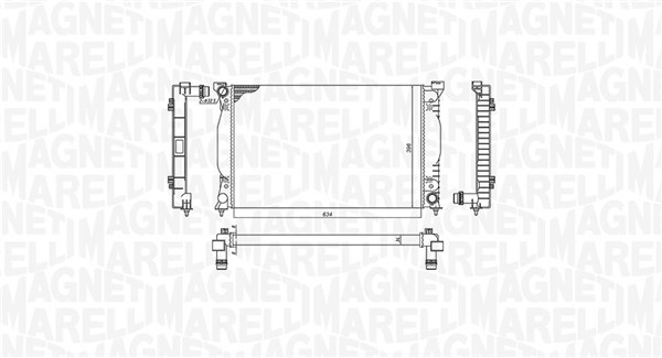Radiateur Magneti Marelli 350213196700