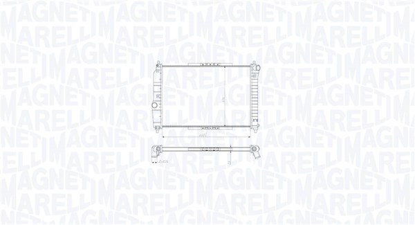 Radiateur Magneti Marelli 350213211800