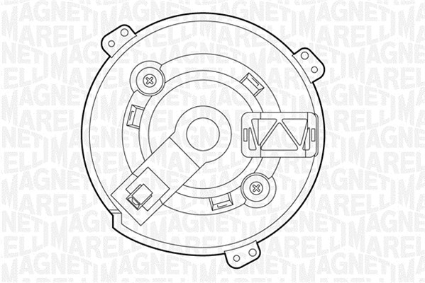 Kachelventilator Magneti Marelli 069412521010
