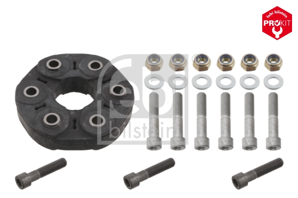 Rubber askoppeling / Hardyschijf Febi Bilstein 14980