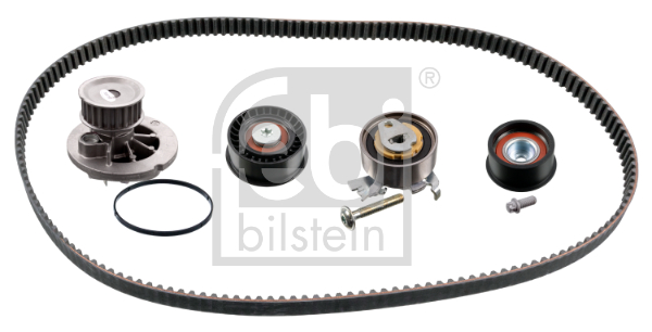 Distributieriem kit inclusief waterpomp Febi Bilstein 176609