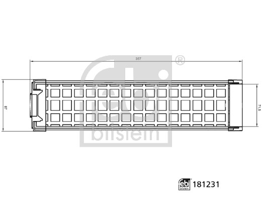 Luchtfilter Febi Bilstein 181231