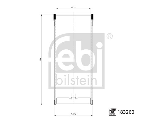 Luchtfilter Febi Bilstein 183260