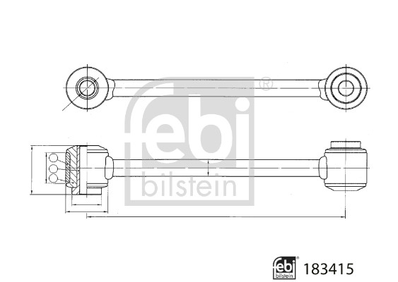 Stabilisatorstang Febi Bilstein 183415