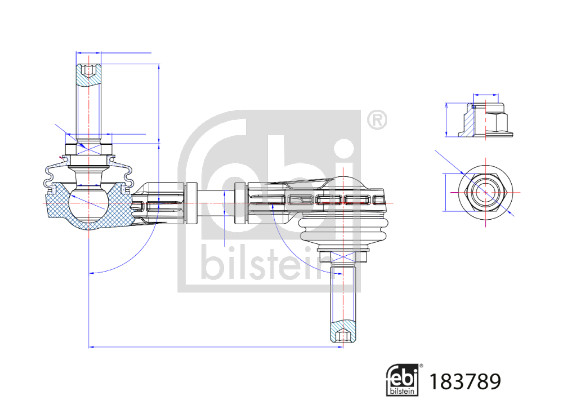 Stabilisatorstang Febi Bilstein 183789