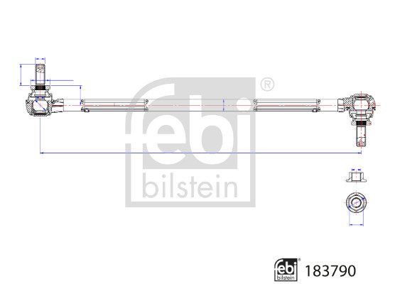 Stabilisatorstang Febi Bilstein 183790