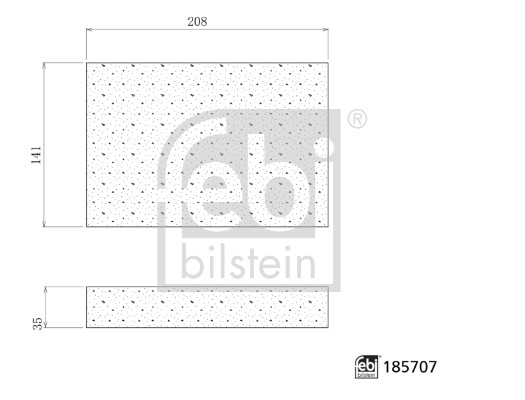 Interieurfilter Febi Bilstein 185707