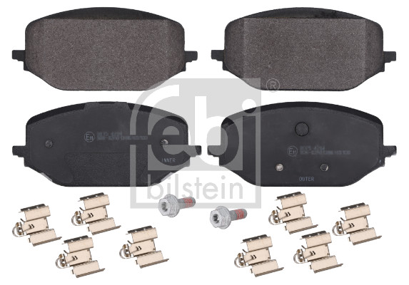 Remblokkenset, schijfrem Febi Bilstein 192658