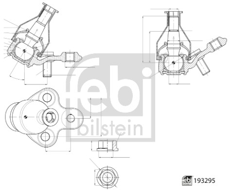 Fuseekogel Febi Bilstein 193295