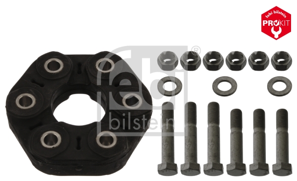 Rubber askoppeling / Hardyschijf Febi Bilstein 43472