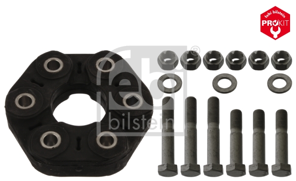 Rubber askoppeling / Hardyschijf Febi Bilstein 43473