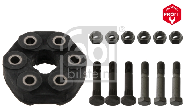 Rubber askoppeling / Hardyschijf Febi Bilstein 43487